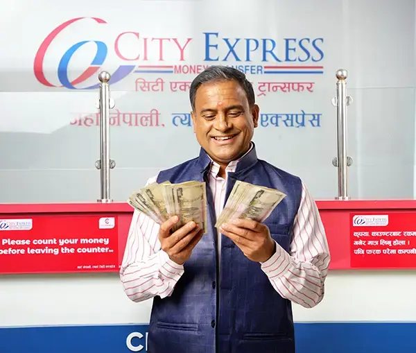 Pick Up Your Money from Counter in Nepal